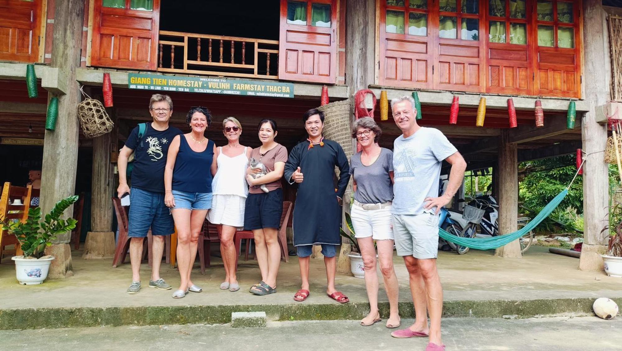Giangtien Homestay-Vulinh Farmstay-Bungalow Yen Binh エクステリア 写真
