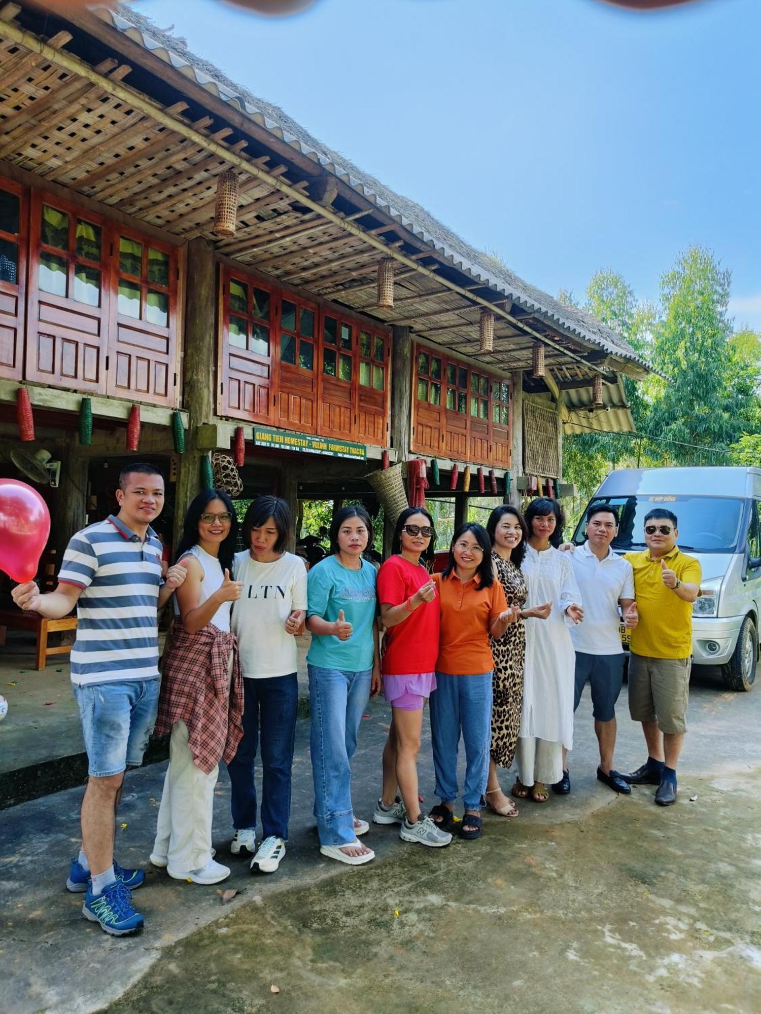 Giangtien Homestay-Vulinh Farmstay-Bungalow Yen Binh エクステリア 写真