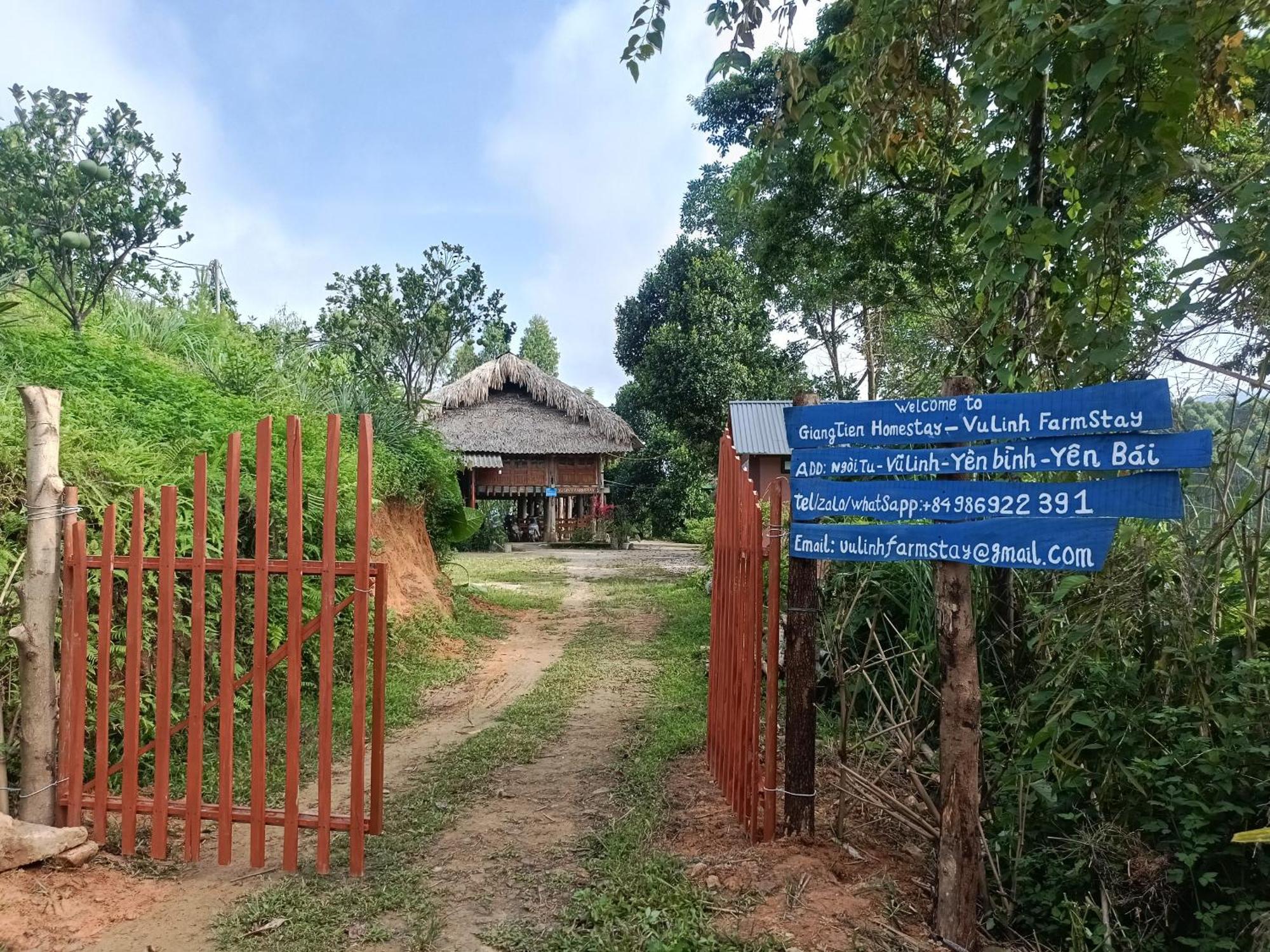 Giangtien Homestay-Vulinh Farmstay-Bungalow Yen Binh エクステリア 写真