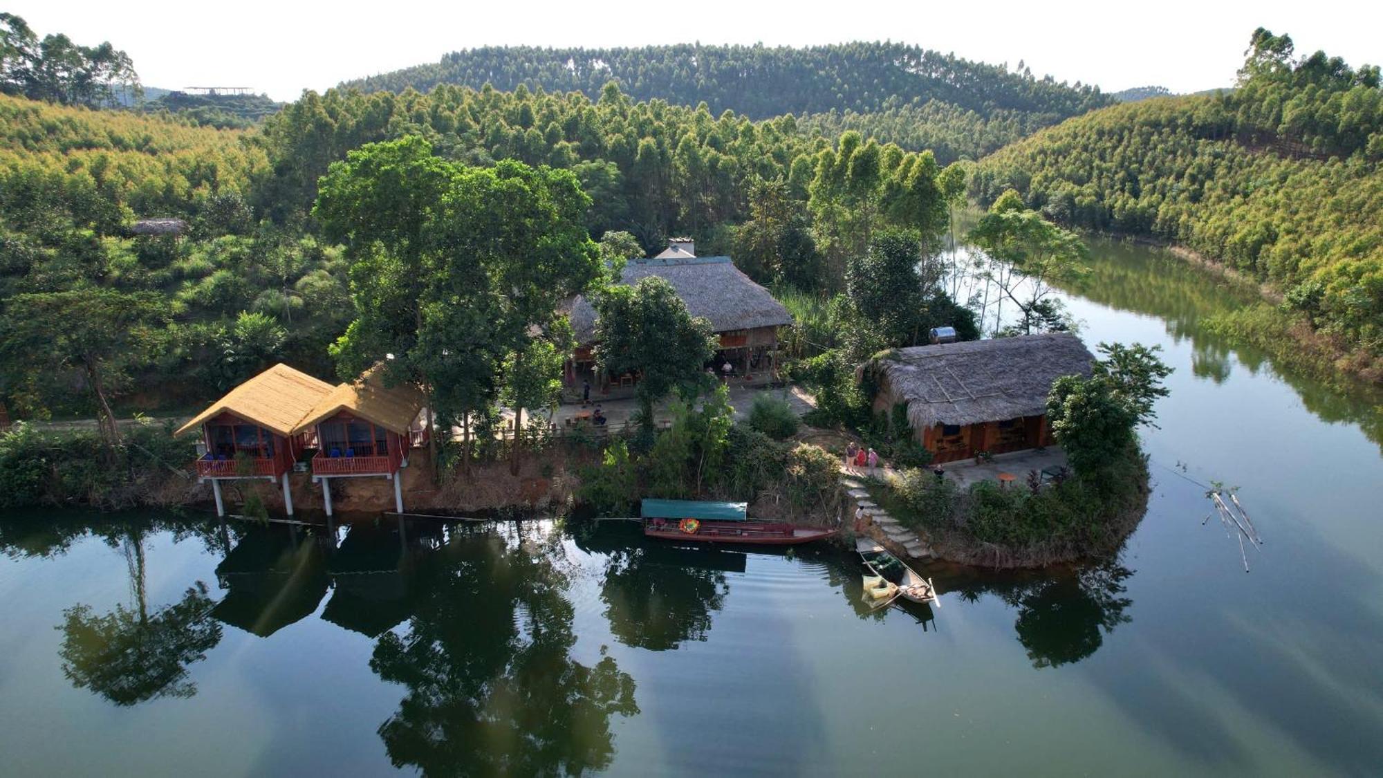 Giangtien Homestay-Vulinh Farmstay-Bungalow Yen Binh エクステリア 写真